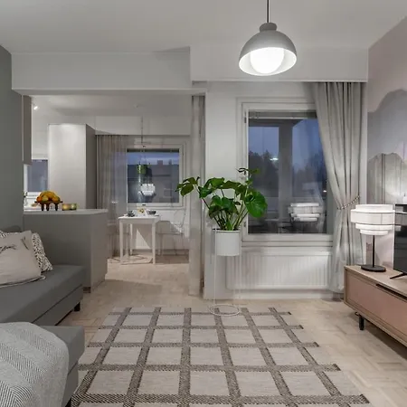 Lägenhet The Perfect Pastel Getaway Rovaniemi